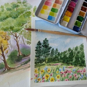 3 ateliers Aquarelle - Jeudi 10h-12h