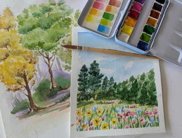 3 ateliers Aquarelle - Jeudi 10h-12h